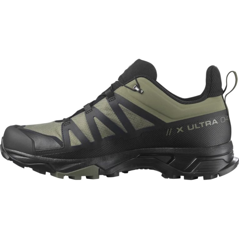 Tênis De Caminhada Salomon X Ultra 4 GTX Masculino Pretas Verde Oliva | PT T02874